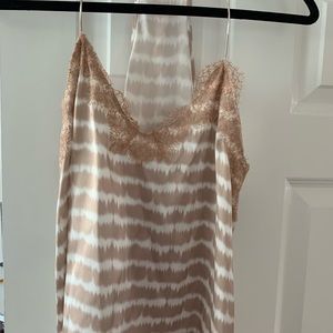 Cami NYC lace racer back tank